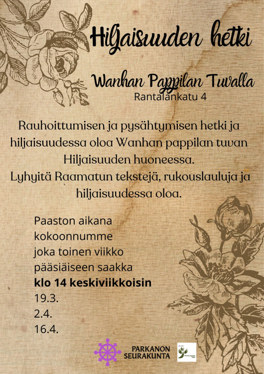 Hetki hiljaisuudelle Hetki hiljaisuudelle