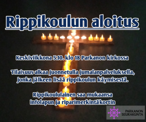 rippikoulun aloitus