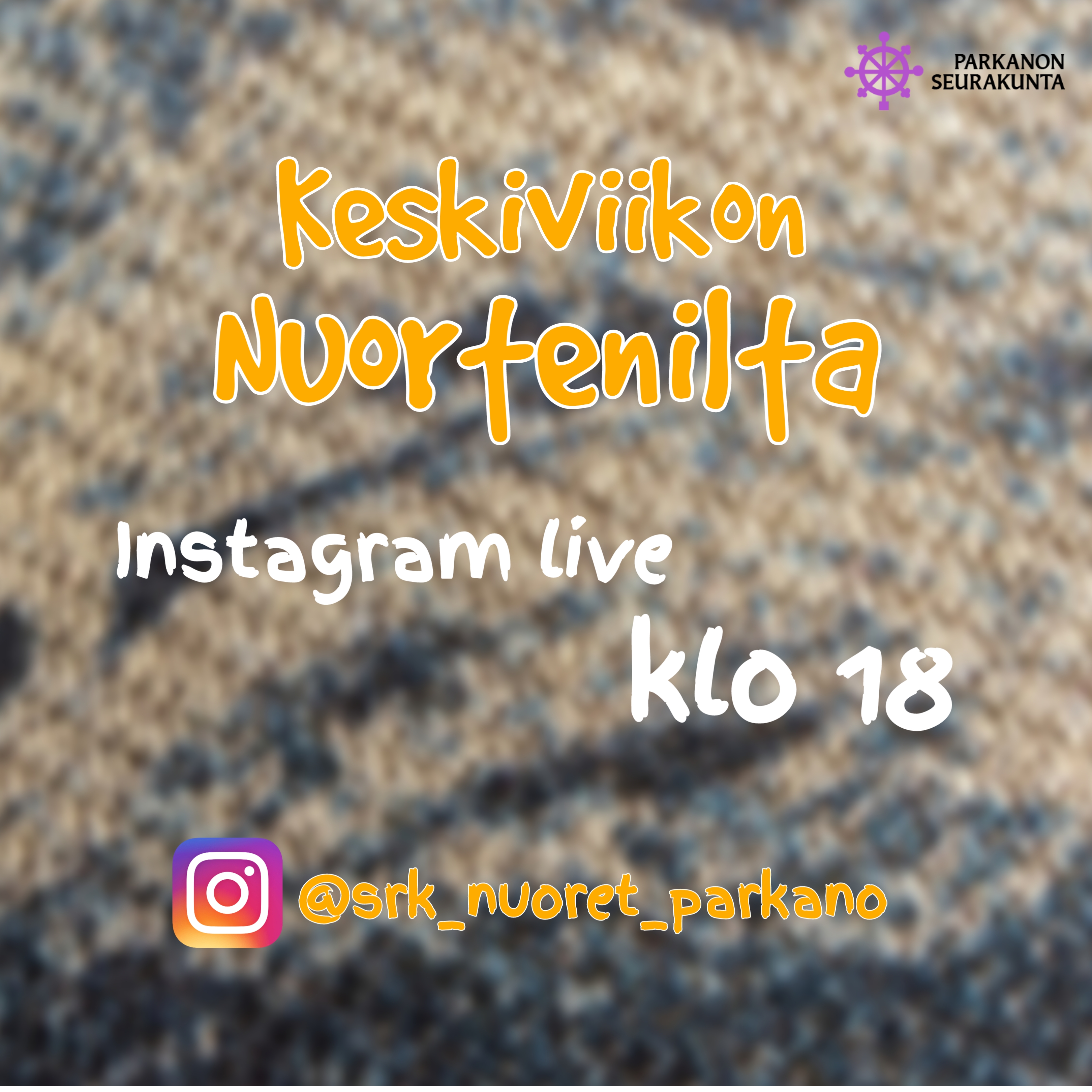 Keskiviikon nuortenilta Nuortenilta ke